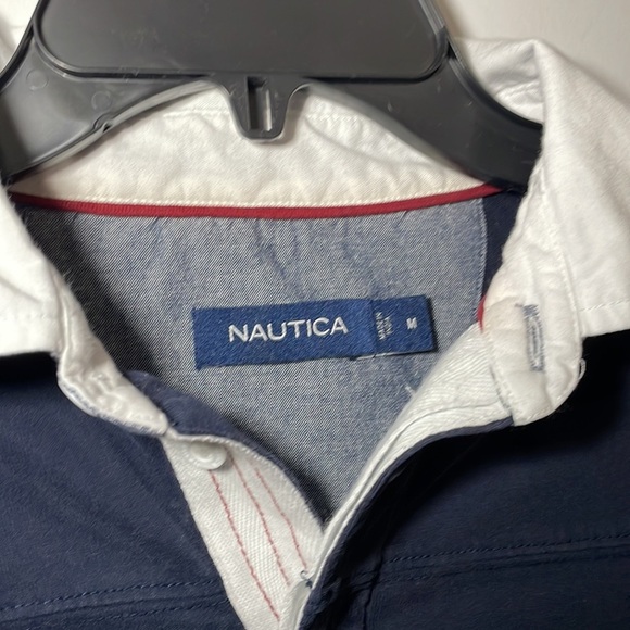 Nautica Rugby. Medium. Navy blue. - Picture 3 of 8
